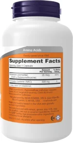 Now NAC (600 mg) – 100 veg cap - Image 3