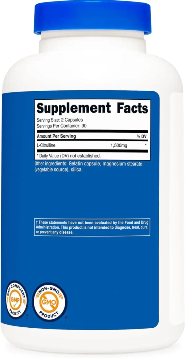 Nutricost L-Citrulline (2,500 mg) - Image 2