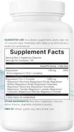 Micro Ingredients 12‑in‑1 Magnesium Complex 1000 mg - Image 3