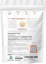 Micro Ingredients Vitamin D3 50,000 IU - Image 3